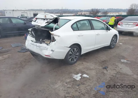 2015 Honda Civic Ex from USA, damaged, VIN 19XFB2F87FE229451